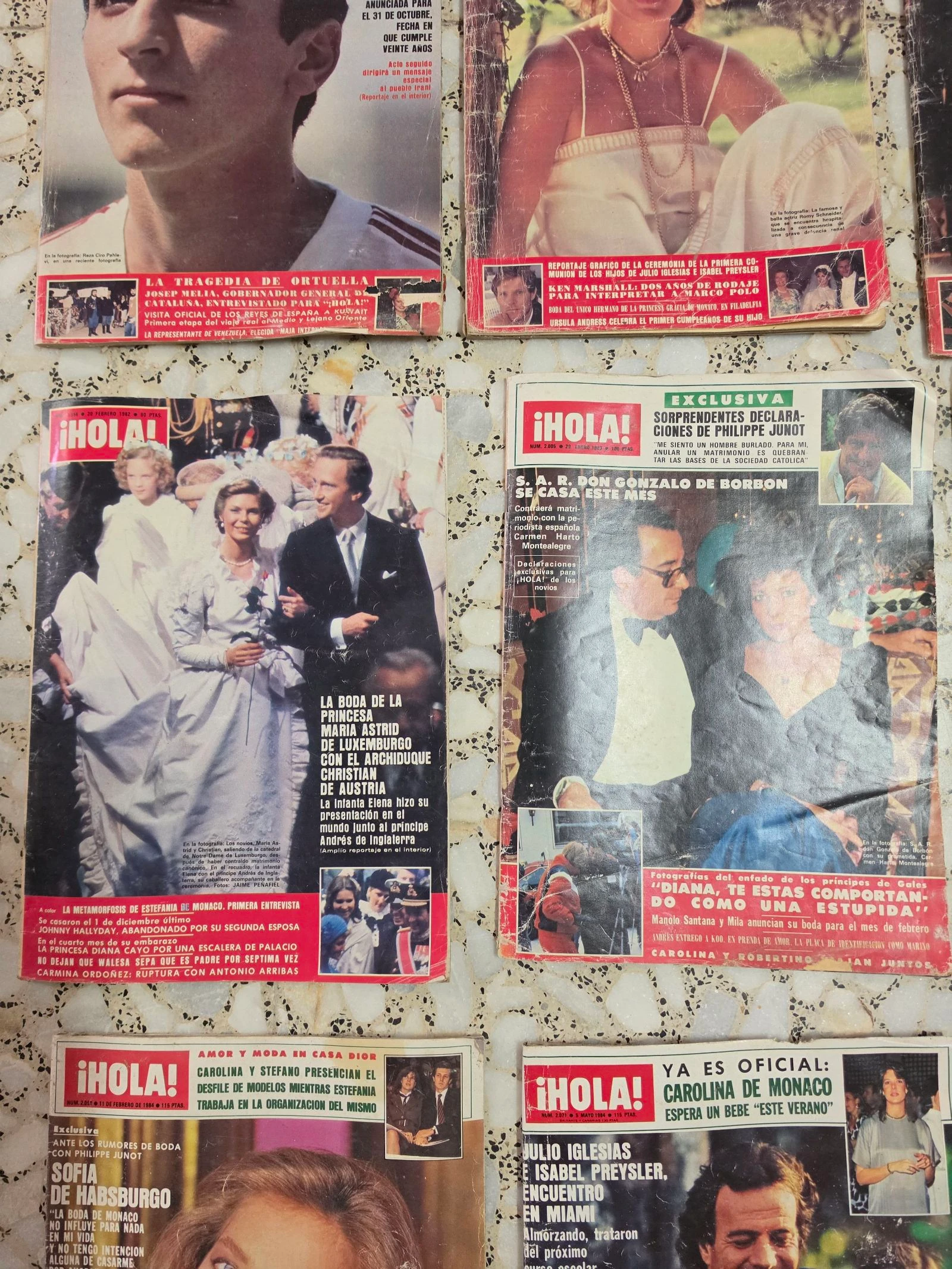 Lote de 12 revistas "Hola" antiguas, – photo 5